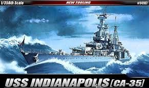 USS INDIANAPOLIS - Ship Model Kit