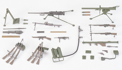 US Infantry Weapons Set