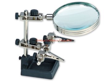 Helping Hands & Large Magnifying Glass
