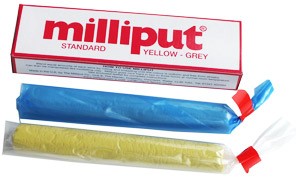 Milliput Standard ( Yellow-Grey )
