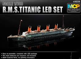 RMS Titanic With LED Light Set 