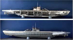 DKM U-Boat Type VIIC U-552 - Model Warship Kit
