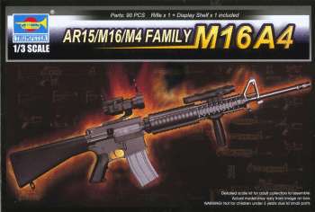 1/3 Scale AR15/M16/M4 Family M16A4