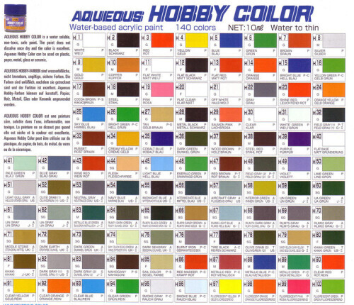 Gunze Aqueous Hobby Colour