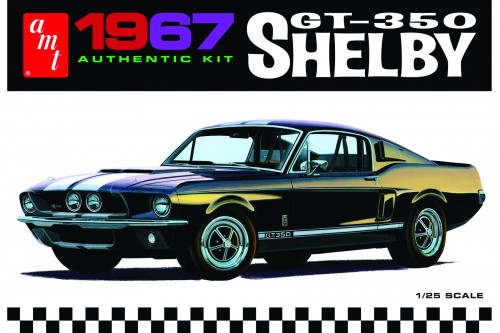 1967 Shelby GT350  White From AMT