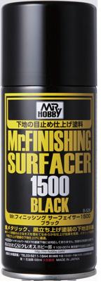 MR. FINISHING SURFACER 1500 BLACK PRIMER