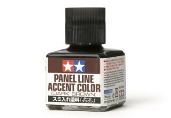 Panel line accent color ( Dark Brown )