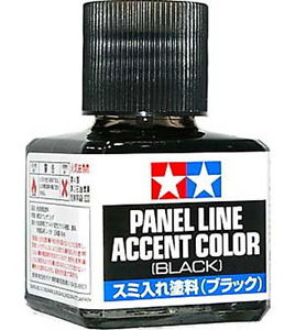 Panel line accent color ( Black )