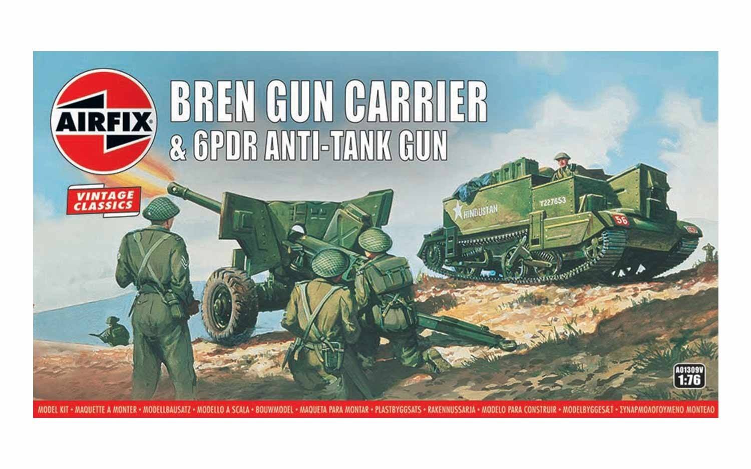 Vintage Classics - Bren Gun Carrier & 6pdr Anti-Tank Gun 