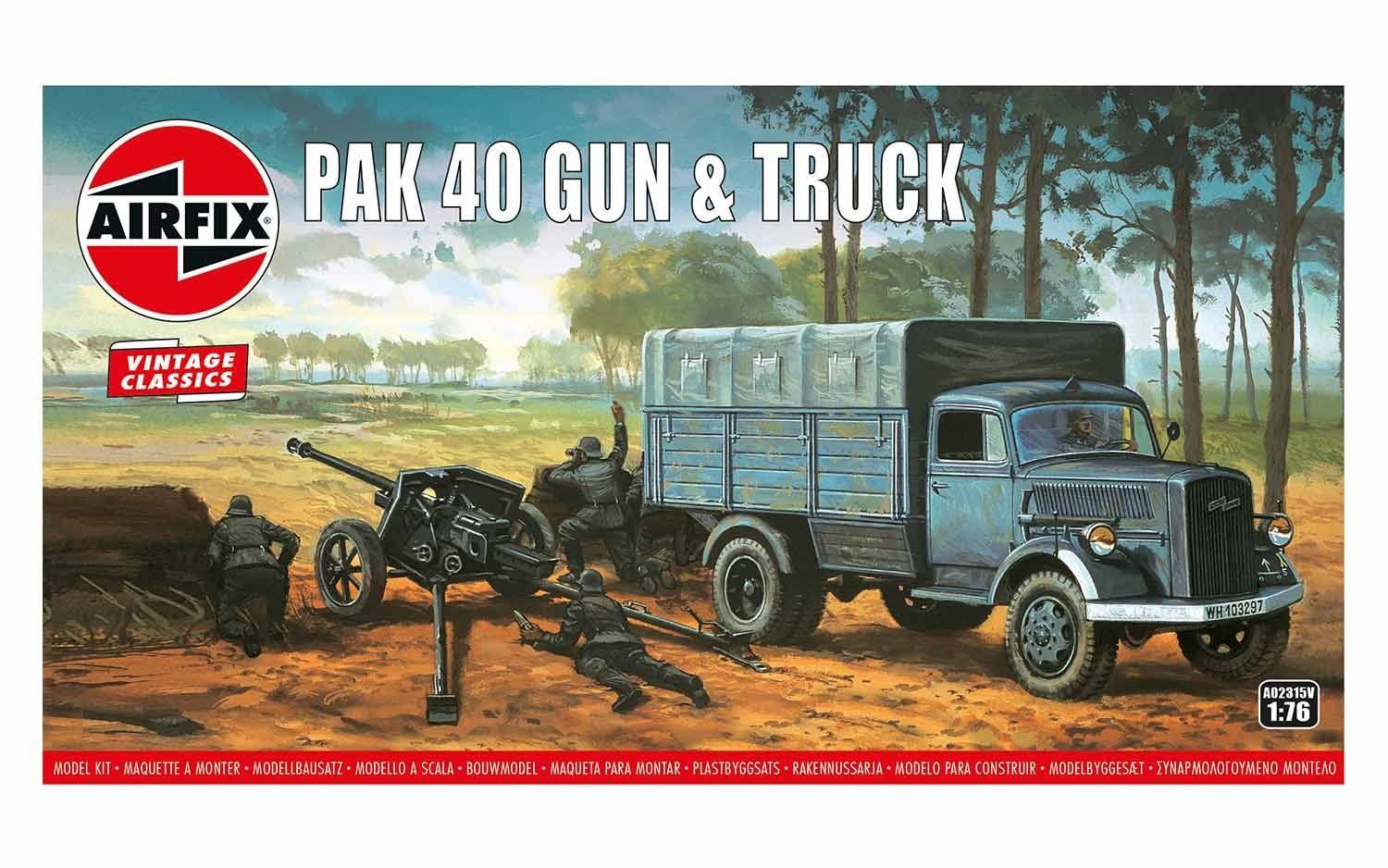PAK 40 Gun & Truck