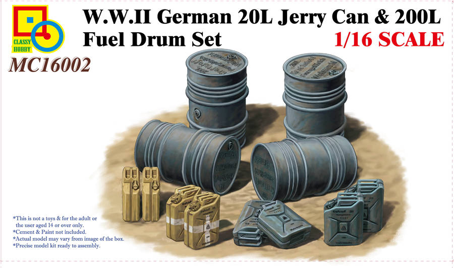 Jerry Can & Fuel Drum Set