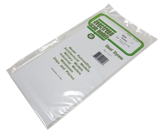 9020 12" x 6" Sheets .020" (0.5mm) thickness 3 per pack