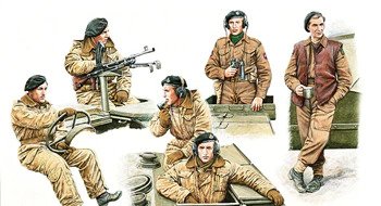 WWII British/Commonwealth AFV Crew set