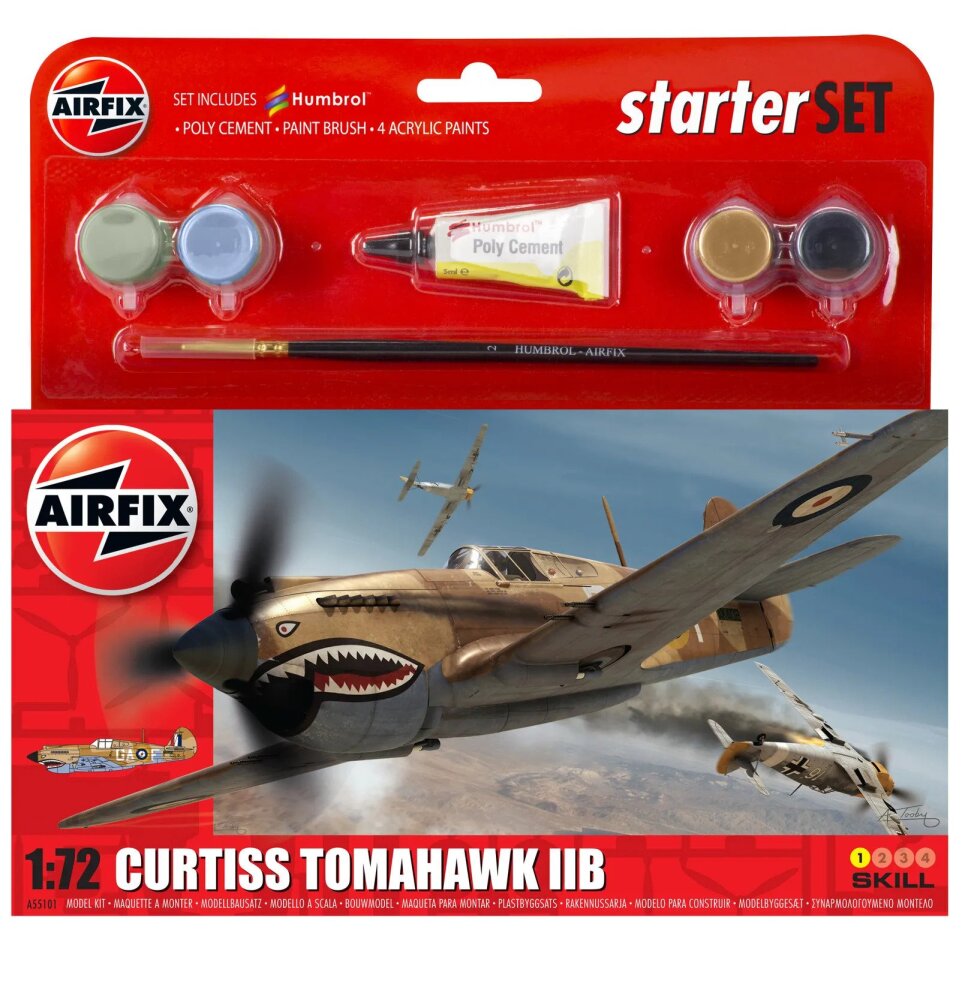 Starter Set - Curtiss Tomahawk IIB