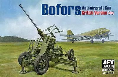 British Bofors AA Gun