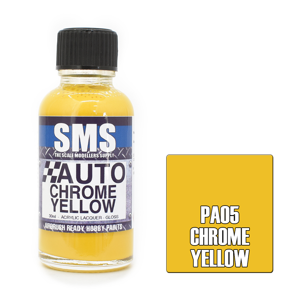 Holden Car Colour Chrome Yellow