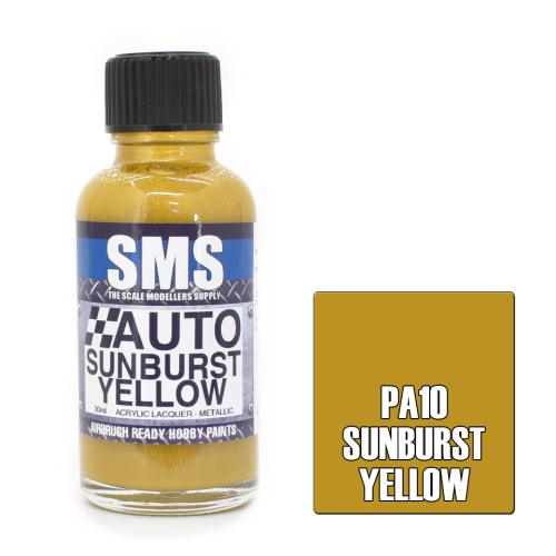 HQ Holden Colour Set #6 Sunburst Yellow