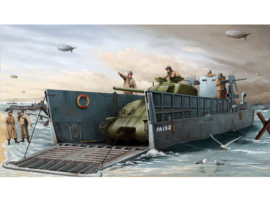 WWII US Navy LCM