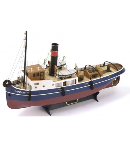 New Tugboat Sanson Wooden Ship Kit