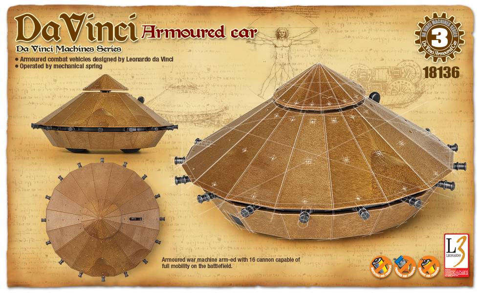Da Vinci Armoured Car 