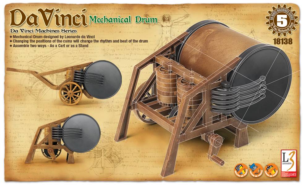 Da Vinci Mechanical Drum 