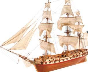 USS Constellation American Frigate 1798 Wooden Ship Kit
