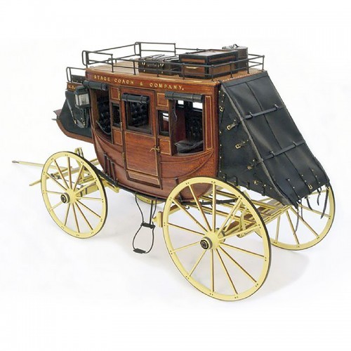 Stage Coach 1848 Wooden Kit