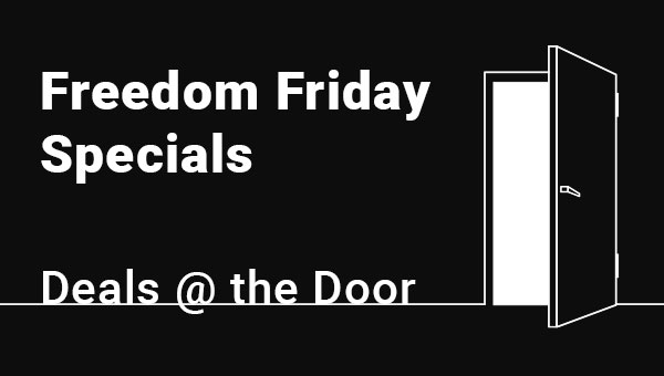 A week of deals at the door