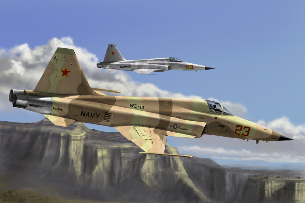 F-5E Tiger II Fighter from Hobby Boss