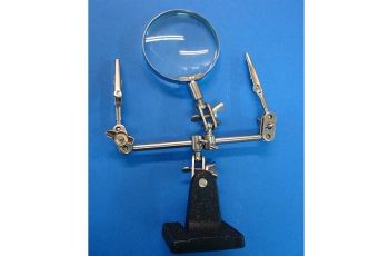 Helping Hands & Magnifying Glass