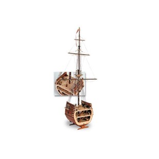 San Francisco Cross Section Wooden Ship Kit