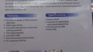 Airbrush Mini Air Compressor
