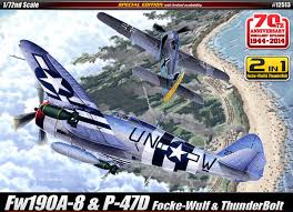 Fw190A-8 & P-47D . 2 n1 Kit