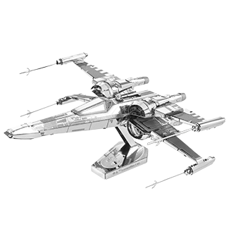 Star Wars Poe Dameron's X-wing Fighter - Metal Model Kit