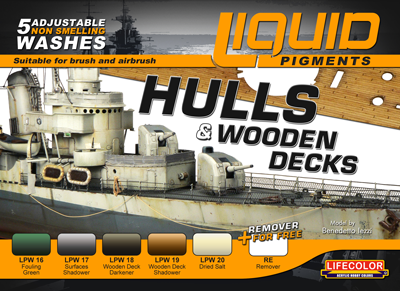 Liquid Pigments Hulls & Wooden Decks