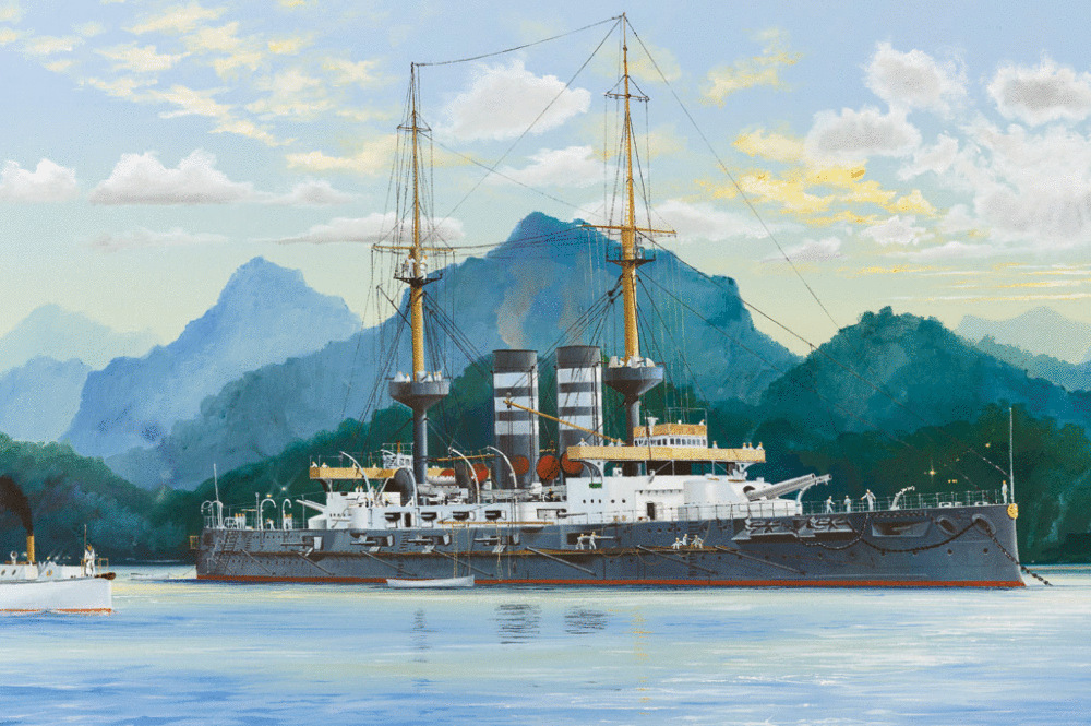 Japanese Battleship Mikasa 1902 