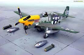 P-51D Mustang Plastic Model Kit