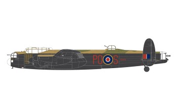 RAAF Avro Lancaster B.I/B.III Bomber Model