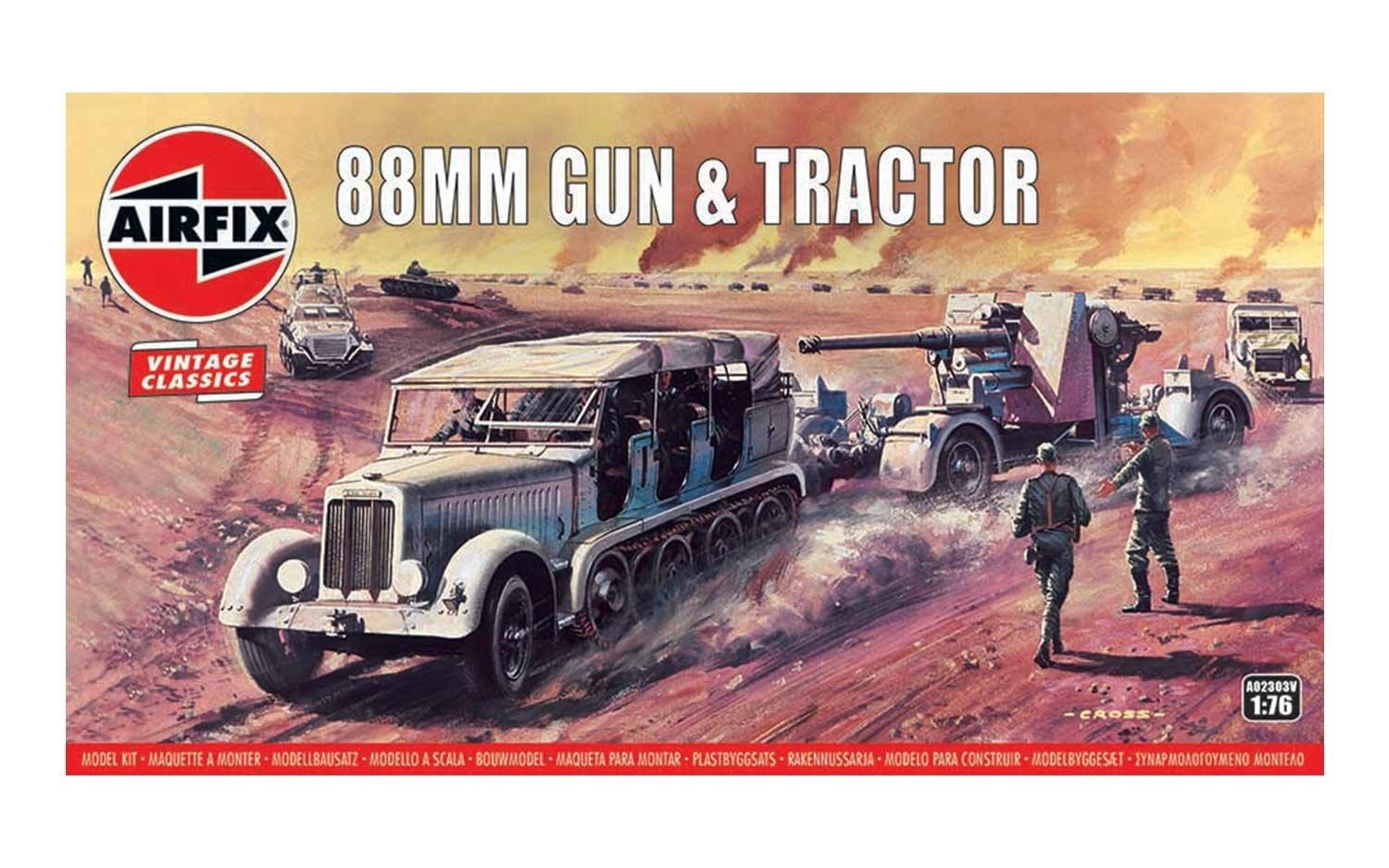 Vintage Classics - 88mm Gun & Tractor