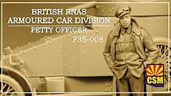 WWI British RNAS Armoured Car Division Petty Officer