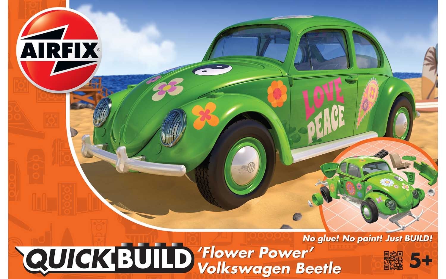 Quick Build VW Beetle “Flower Power” 
