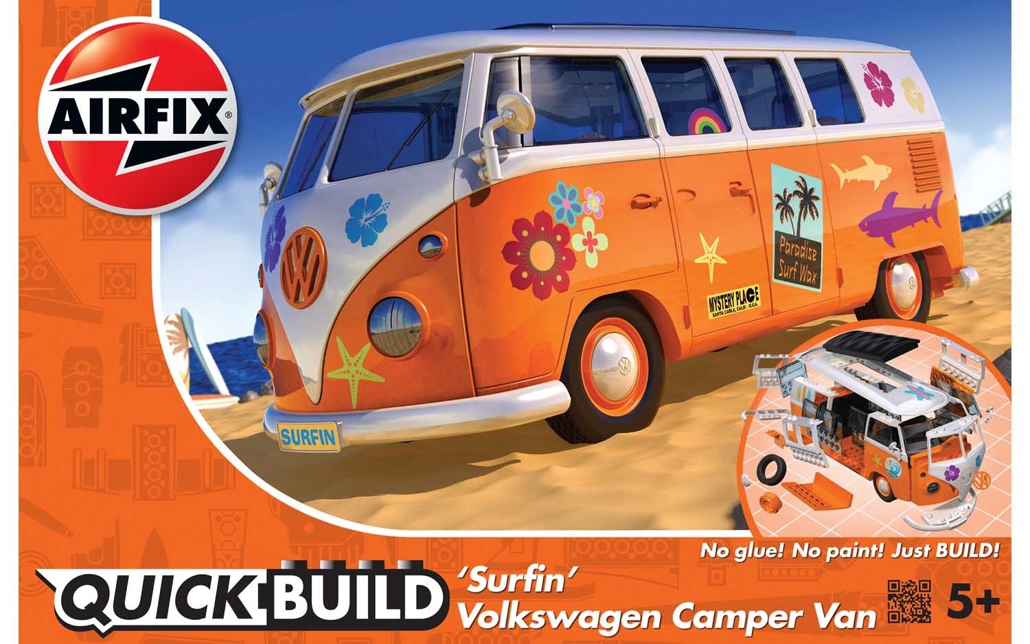 Quick Build VW Camper Van "Surfin" 