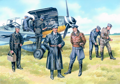 German Luftwaffe Pilots and Ground Personnel (1939-1945)