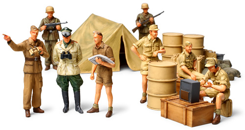 WWII German Africa Corps Infantry Set