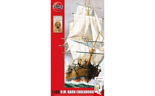HMS Endeavour Bark and Captain Cook 250th anniversary 