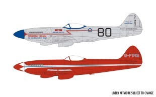 Supermarine Spitfire MkXIV Race Schemes 