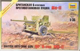 QF-6 Mk II British Anti-Tank gun
