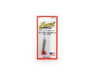 ASSORTED DRILL BITS #53-67 (PKG OF 12)