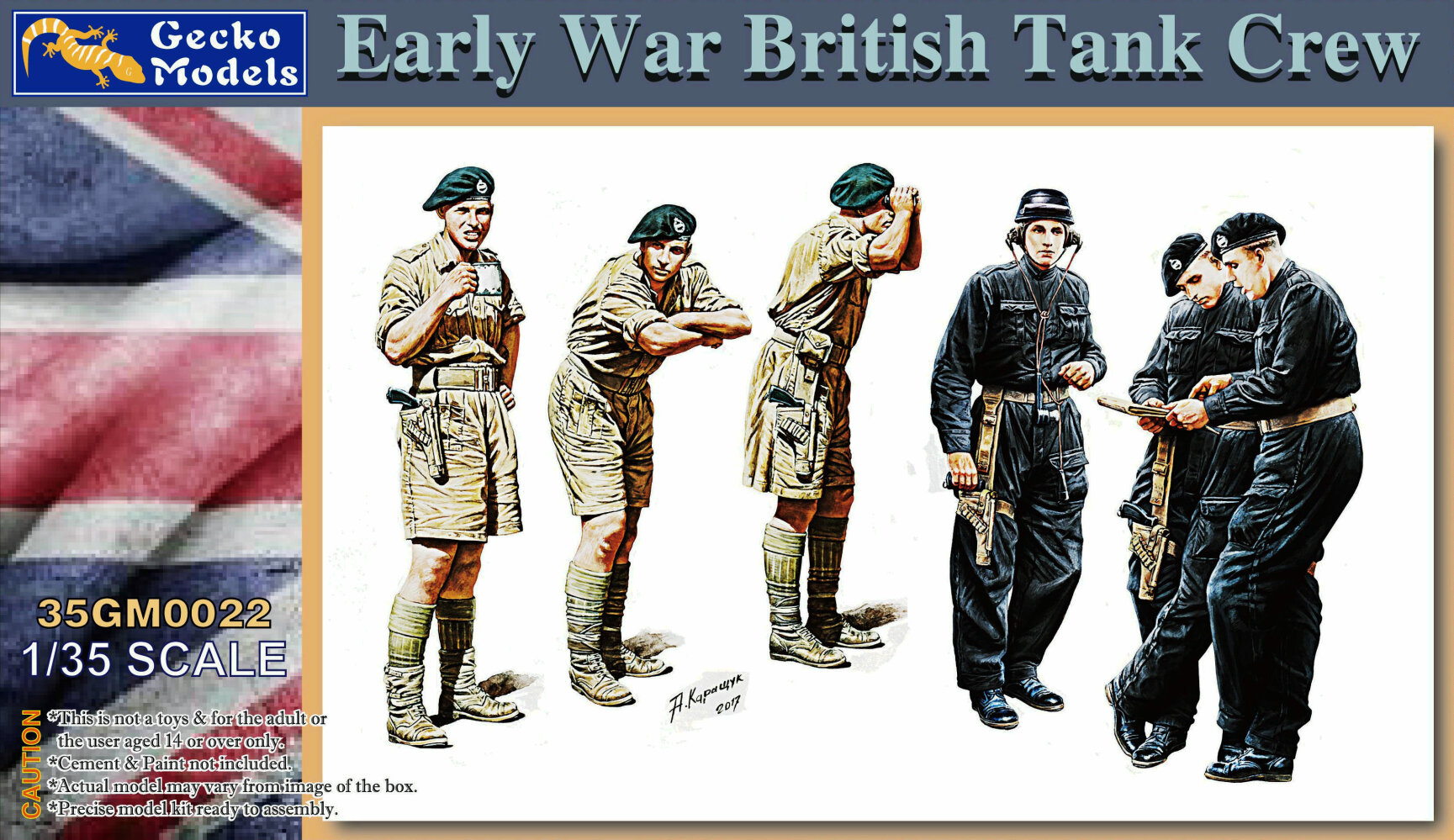 Eary War British Tank Crew