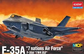RAAF F-35A '7 nations Air Force' Lightning